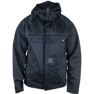 CP Company - Bedrijfsjas - Blauw - Polyester - Met Capuchon