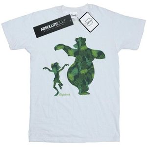 Li-cense Disney dames the jungle book mowgli en baloo dansen katoenen vriendje t-shirt