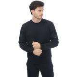 C.P. Company - Diagonal Raised Fleece Sweatshirt - Marineblauw - 100% Katoen
