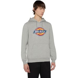 Dickies - Icon Logo Hoodie - Grey Melange - Katoen/Polyester
