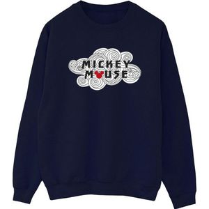 Sweater - Gedrukt - Jersey - Ribbel - Lange Mouwen