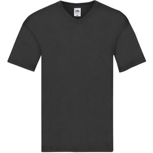 Fruit of the Loom - Heren origineel V-hals T-shirt - 100% Katoen
