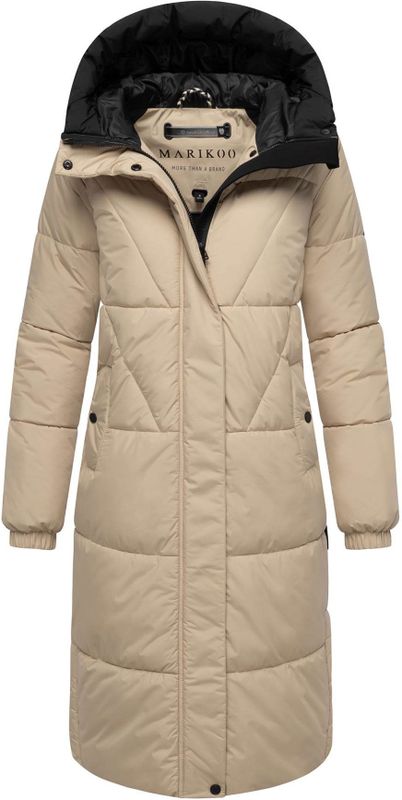 Marikoo - Yaskaa - Gewatteerde Mantel - Met Capuchon - Fleecevoering