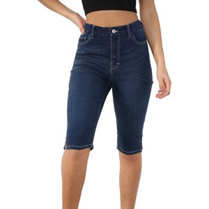 MYT - Magic Shaping - Denim Short - Blauw - Hoge Taille