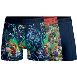Muchachomalo - Boxershort - Normale Lengte - Onderbroeken Heren - 3 Pack - 95% Katoen