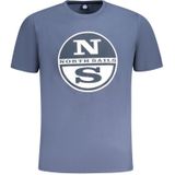 North Sails - T-shirt - Blauw - Katoen