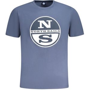 North Sails - T-shirt - Blauw - Katoen