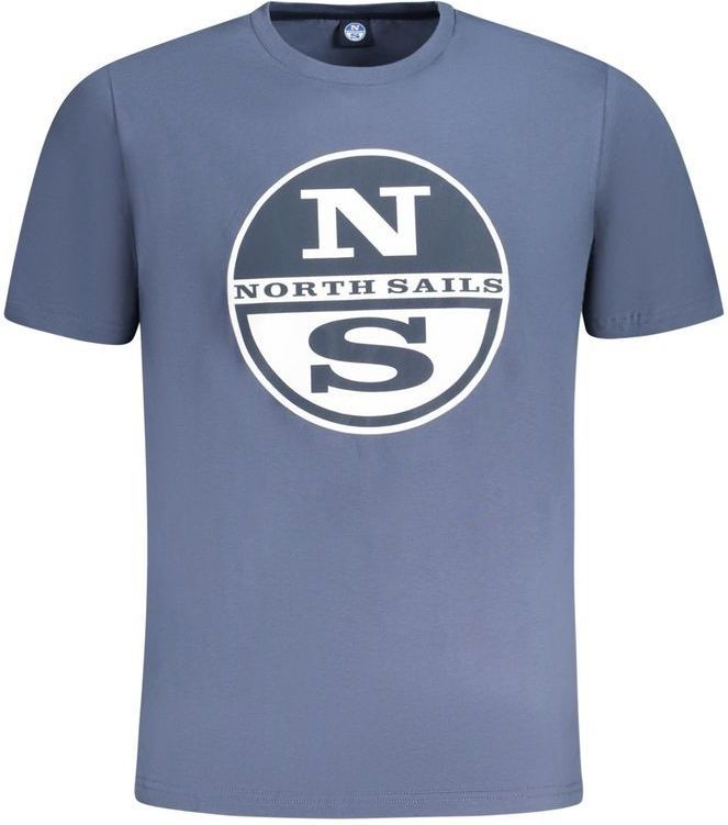 North Sails - T-shirt - Blauw - Katoen