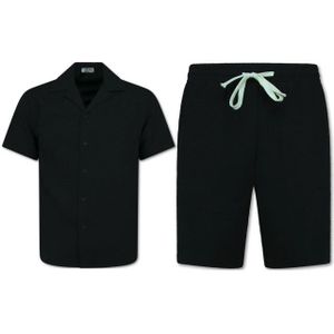 Enos Ribbed oversized shirt zomerset