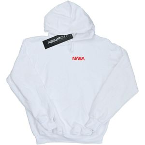 Li-cense Nasa dames modern logo chest hoodie