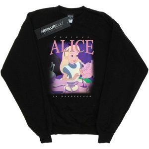 Li-cense Disney heren alice in wonderland montage sweatshirt