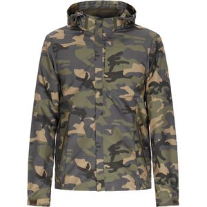 Mo - Jas - Olijf - Met Capuchon - Camouflagepatroon