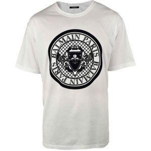 Balmain - T-shirt - Wit