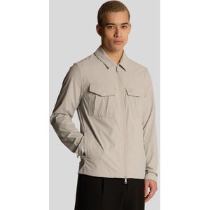 Lyle & Scott Nylon Pocket Overshirt - Grijs