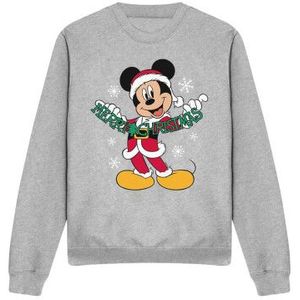 Disney Unisex vrolijk kerstfeest mickey mouse sweatshirt voor volwassenen