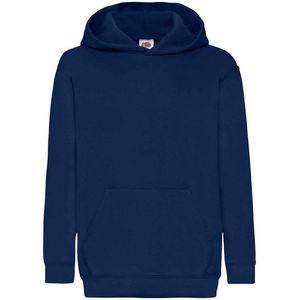 Fruit of the Loom - Kinder Hoodie - Eenvoudig - 280gsm - Met Kangoeroezak