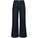 MOS Mosh, Dames, Broeken, Blauw, Maat: W24 Katoen,