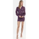 faina jurk met lange mouwen