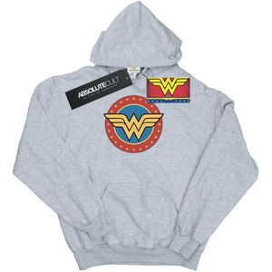 Li-cense Dc comics heren wonder woman circle logo hoodie