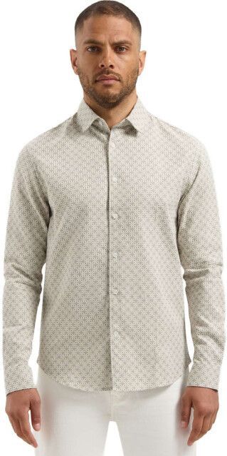 Dstrezzed - Eloy Shirt - Khaki - Lange Mouw - Kleurcode 276 Vintage Khaki