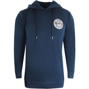 Cavalli-klasse - Hoodie - Marineblauw - Grote Cirkelontwerp