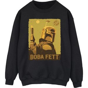 Li-cense Star wars heren the book of boba fett planetary stare sweatshirt