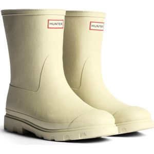 Hunter - Downpour Short Insulated Boot - Rubberlaarzen - Beige - Waterdicht