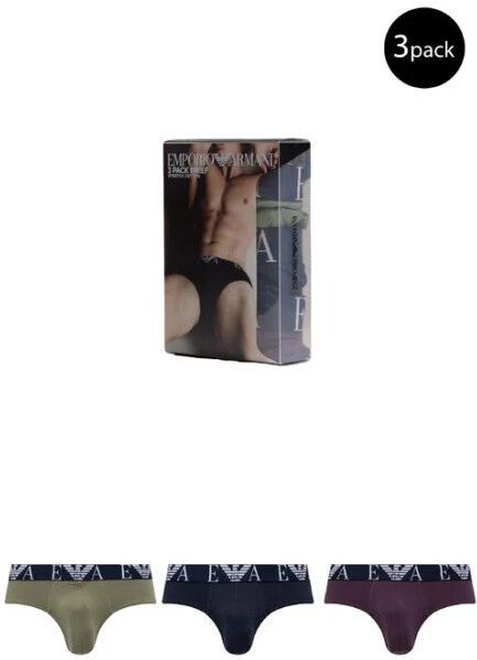 Emporio Armani - Enkelsokken - Zwart - Katoenmix