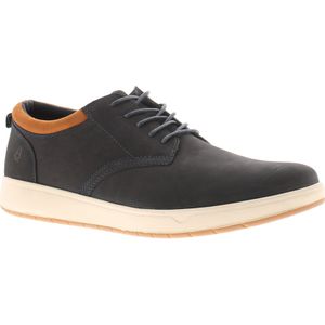 Hush Puppies - Bowen - Veterschoenen - Marineblauw - Nubuck Leer