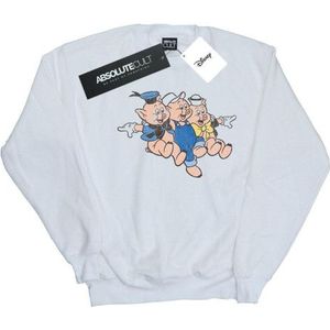 Li-cense Disney heren drie kleine varkens springen sweatshirt