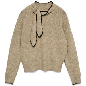 Vmnapoli - Gebreide Pullover - O-hals - Lange Mouwen - Geribde Manchetten