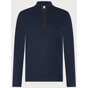 Blue Industry De half-zip pullover met ribkraag |