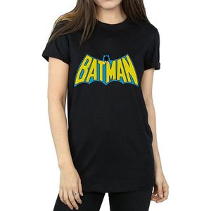 Batman Dames retro logo katoenen vriend t-shirt