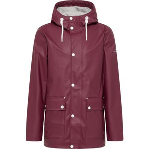 DreiMaster - Maritim - Functionele Jas - Wijnrood - Licht Gevoerd