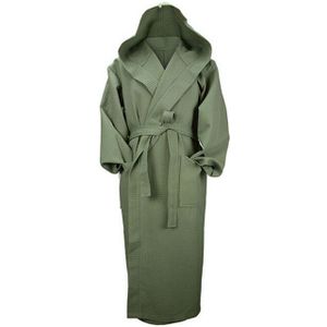 ARTG Dames robezz wafel ochtendjas met capuchon