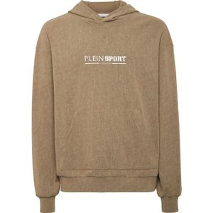 Plein Sport - Hooded Sweatshirt - Groen - Heren - Katoen