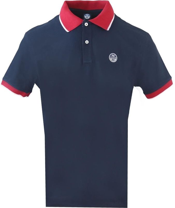 North Sails - Classic Fit - Polo Shirt - Blauw