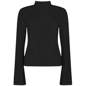 Harper & Yve Top lange mouw DW25P511 JALEY Zwart