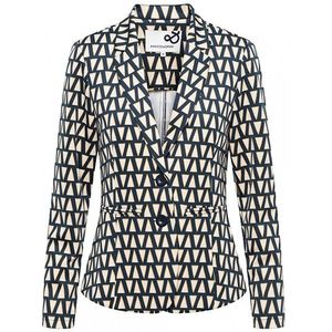 &Co Woman &co women blazer dakota triangle denim