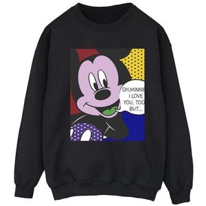 Li-cense Disney dames mickey mouse oh minnie pop art sweatshirt