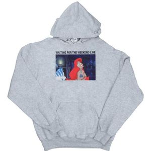 Li-cense Disney heren de kleine zeemeermin wachten op het weekend hoodie