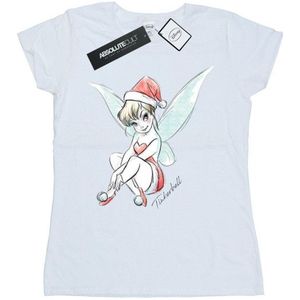 Li-cense Disney dames tinkerbell kerstmis fee katoenen t-shirt