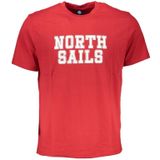 T-shirt - Rood - Classic Crew Neck - Katoen