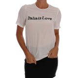 Dolce & Gabbana - Italia Is Love - T-shirt - Wit