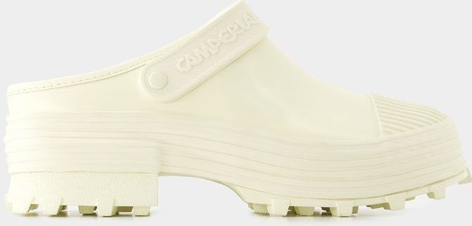 Traktori muiltjes - Camper - Leer - Wit