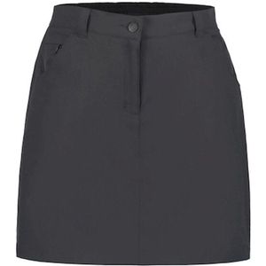 Tennisrok - Donkergrijs - 90% Polyester 10% Elastaan - Met Steekzakken