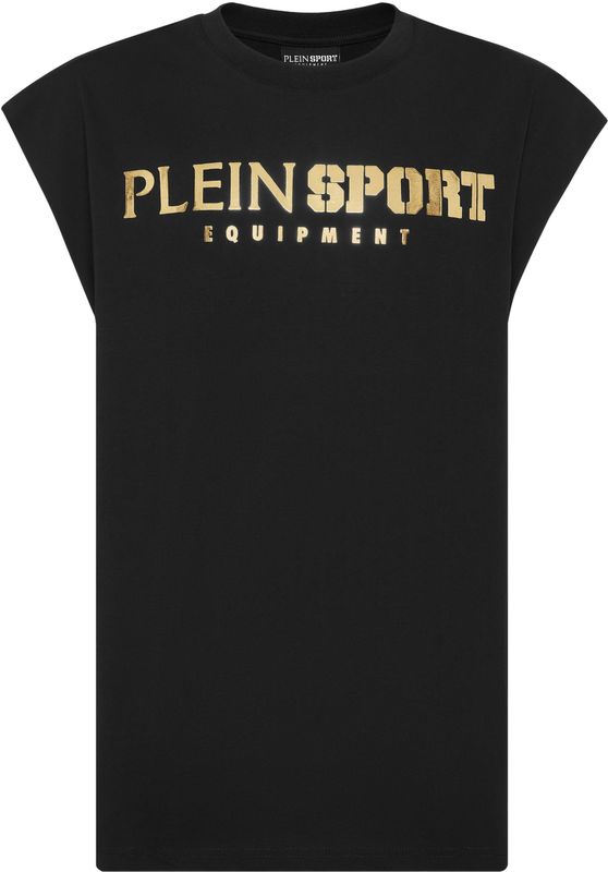 PLEIN SPORT - Tank Top - Mouwloos T-shirt - Gelamineerd