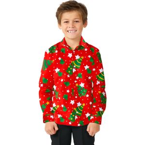 Suitmeister Boys christmas trees stars red