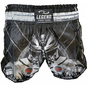 Legend Sports Kickboks broekje kids/volwassenen spartan satijn