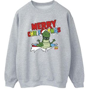 Li-cense Disney heren toy story rex kerstmis burst sweatshirt